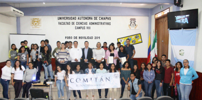 FCA-Campus VIII-Unach Promueve movilidad nacional e internacional.