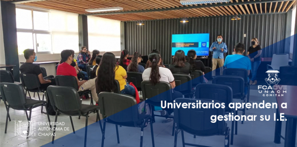 Universitarios aprenden a gestionar su I.E.