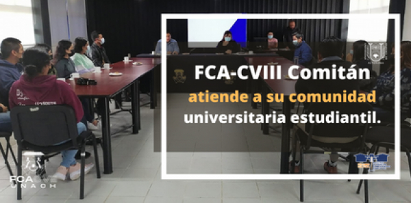 FCA-CVIII Comitán atiende a su comunidad universitaria estudiantil.