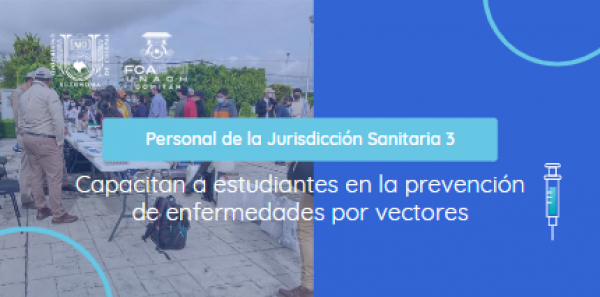 Capacitan a estudiantes en la prevención de enfermedades por vectores