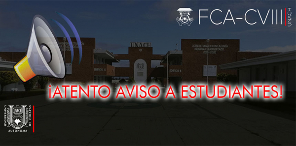 ¡ATENTO AVISO A ESTUDIANTES!