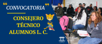 Convocatoria CONSEJERO TÉCNICO ALUMNOS L.C.