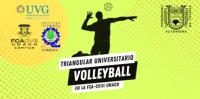 Triangular Universitario de voleibol en la FCA-CVIII UNACH