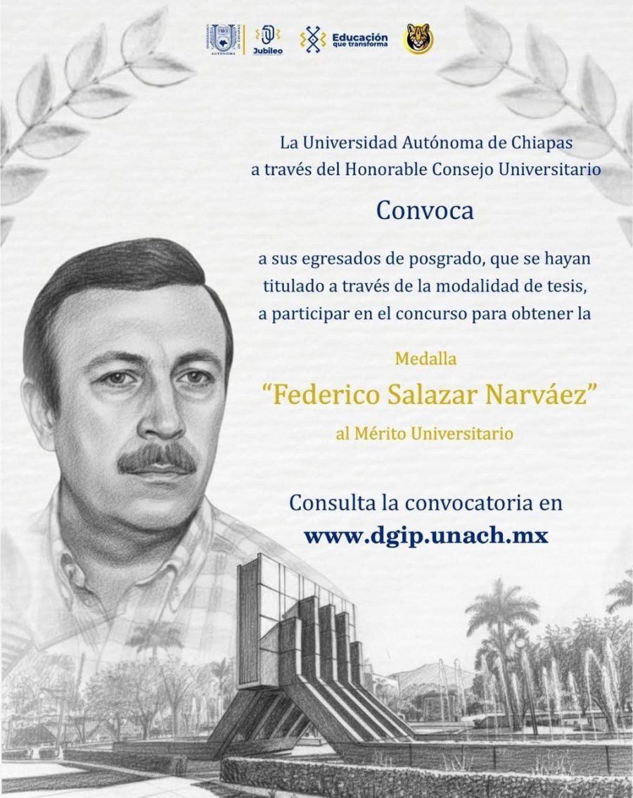 CONVOCATORIA ABIERTA | MEDALLA AL MÉRITO UNIVERSITARIO