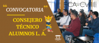 CONVOCATORIA CONSEJERO TÉCNICO ALUMNOS L.A.