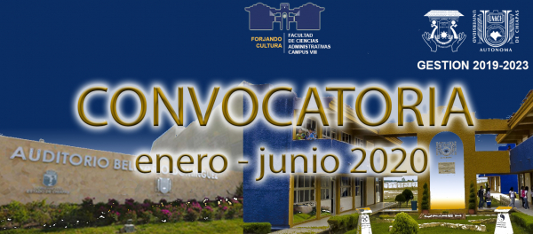 Convocatoria Enero-Junio 2020