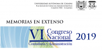 Memorias en Extenso del VI Congreso Nacional de Contaduría y Administración 2019