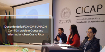 Docente de la FCA-CVIII UNACH Comitán, asiste a congreso internacional en Costa Rica