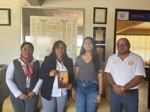 Estudiante Ana Paula Palacios Figueroa publicó su novela: &quot;Todavía estoy aquí&quot;