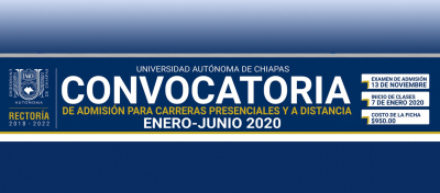 CONVOCATORIA ENERO-JUNIO 2020