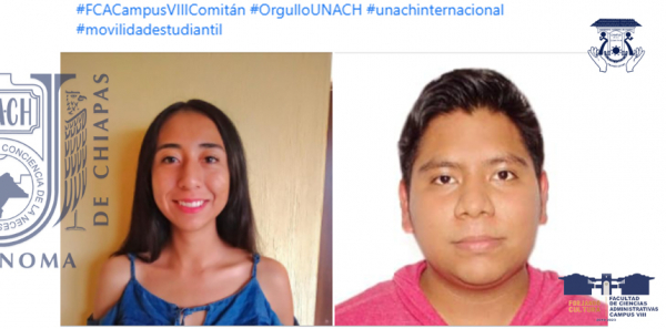 Alumnos de la FCA CVIII Comitán, realizarán movilidad internacional virtual.