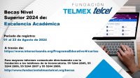 CONVOCATORIA DE BECA FUNDACIÓN TELMEX-TELCEL