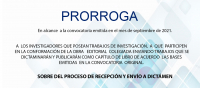 Prórroga de recepción de trabajos