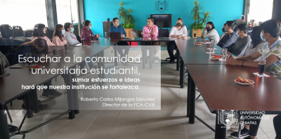 Directivos de la FCA-CVIII se reúnen con jefes de grupo.