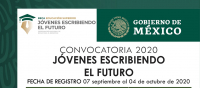 CONVOCATORIA DE BECA &quot;JÓVENES ESCRIBIENDO EL FUTURO&quot;