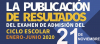 Publicación de Resultados del Examen de Adminisión