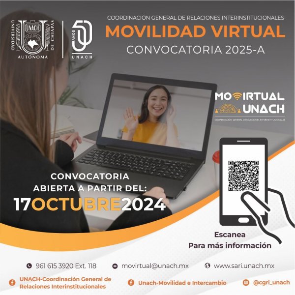 MOVILIDAD VIRTUAL CONVOCATORIA 2025-A