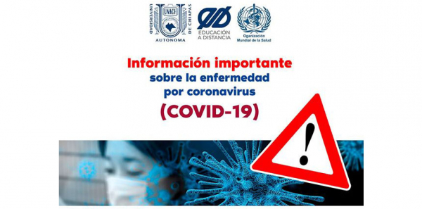 Revisa atentamente esta información acerca del COVID-19.